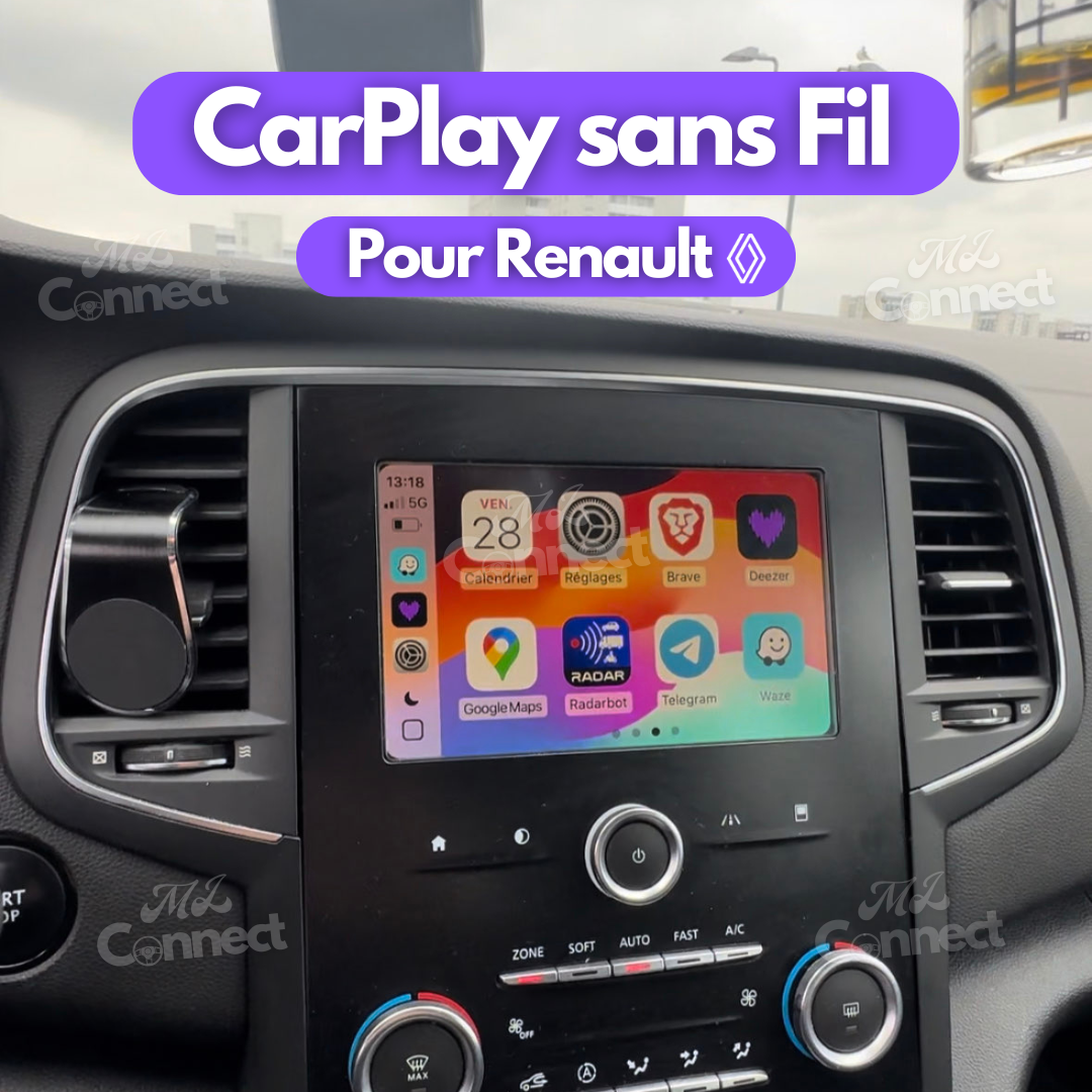 CarPlay et Android Auto Sans fil sur Rlink2