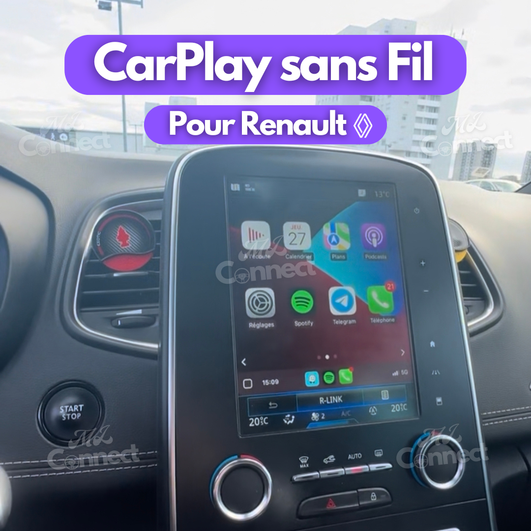 CarPlay et Android Auto Sans fil sur Rlink2