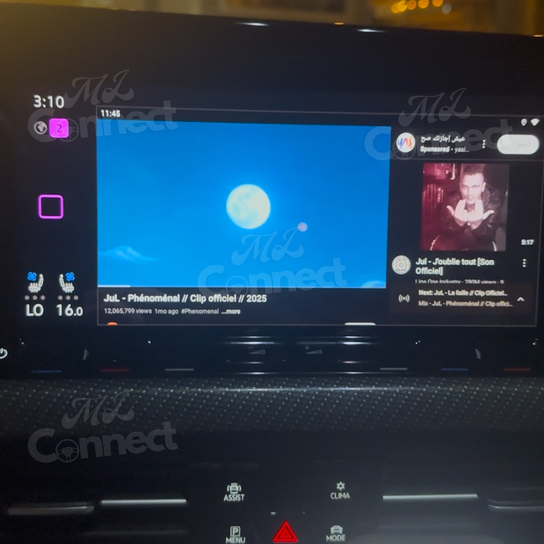 Déblocage des applications YouTube, Netflix, La télévision.. sur votre écran d'origine