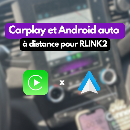 CarPlay et Android Auto sans fil avec déblocage des applications YouTube, Netflix et télévision à distance