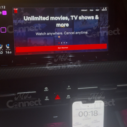Déblocage des applications YouTube, Netflix, La télévision.. sur votre écran d'origine