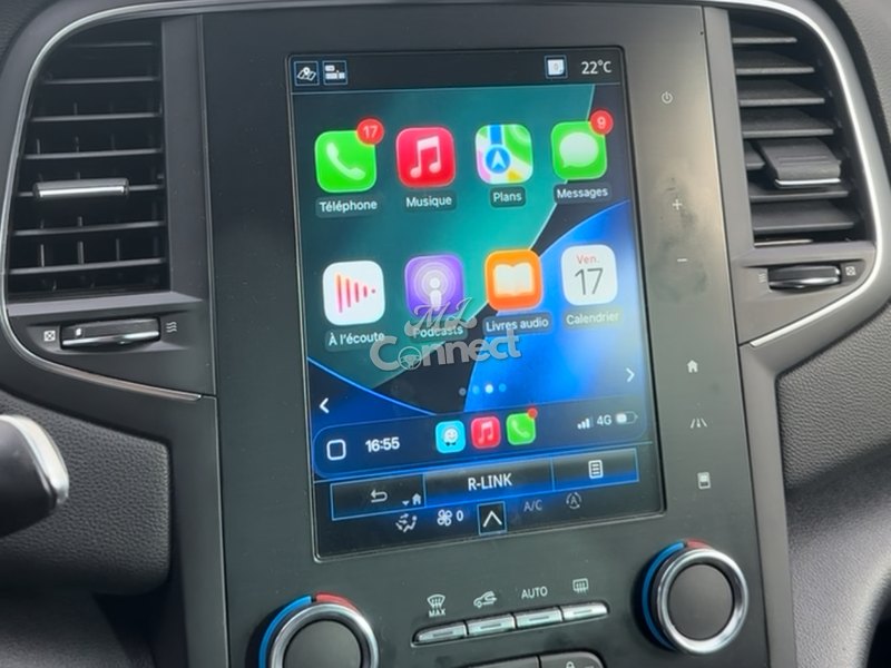 CarPlay grand écran — Version 8